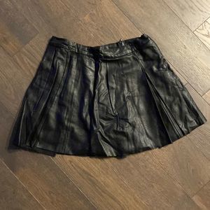 Blank NYC Vegan Leather Skirt